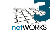 Variation des netWORKS-Logos, Ergänzung um die Ziffer 3